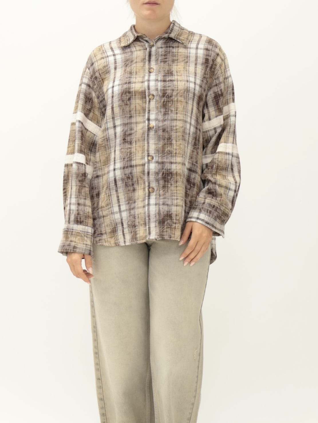 Camicia Check 25 Sabbia