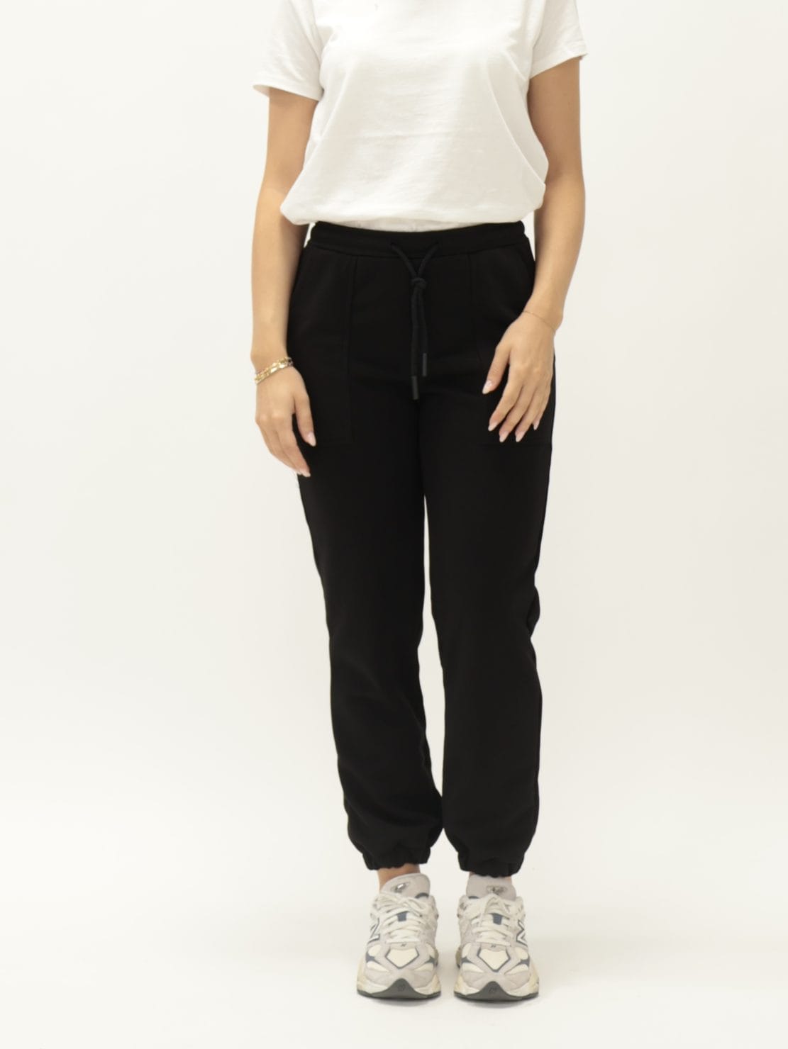 Pantalone Tuta Tasche Nero