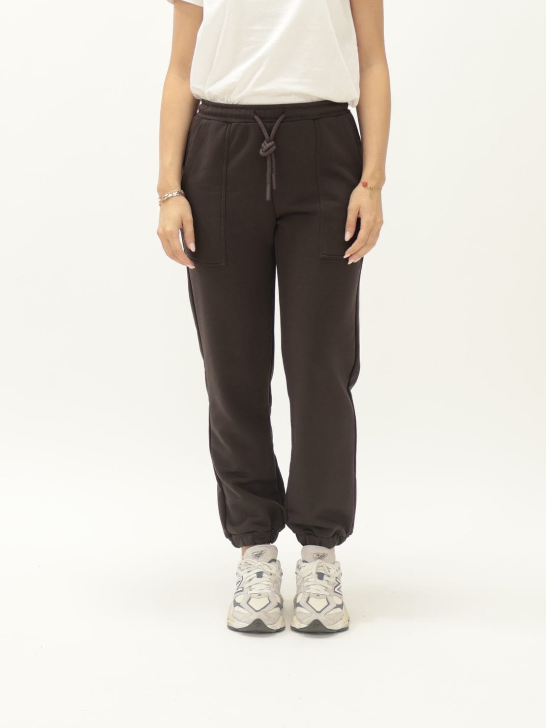 Pantalone Tuta Tasche Moro