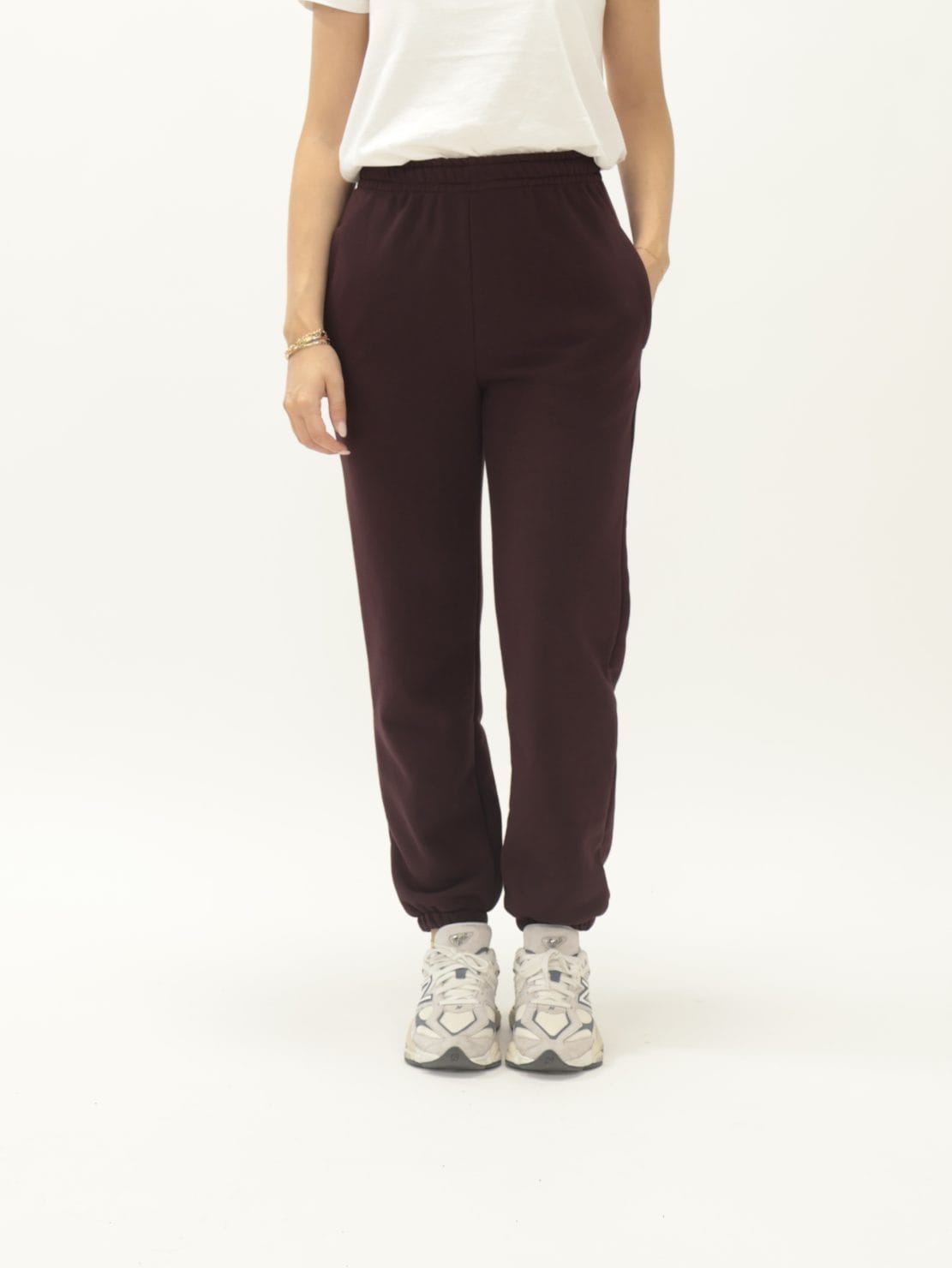 Pantalone Tuta basico vino