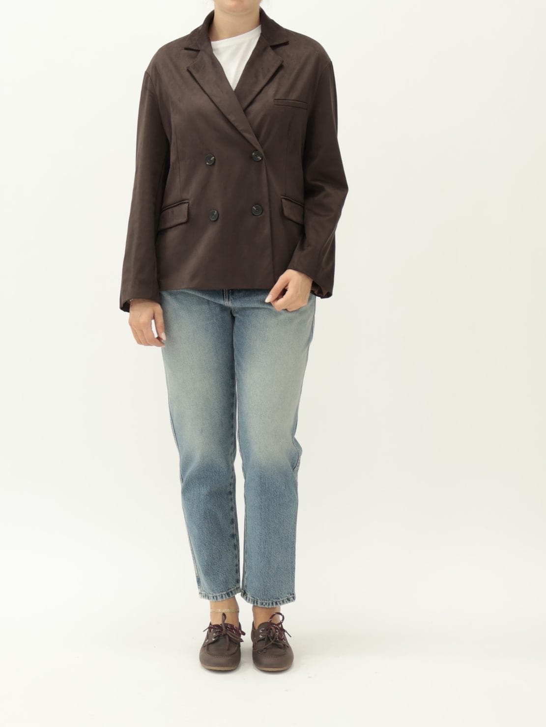 Giacca Suede Moro