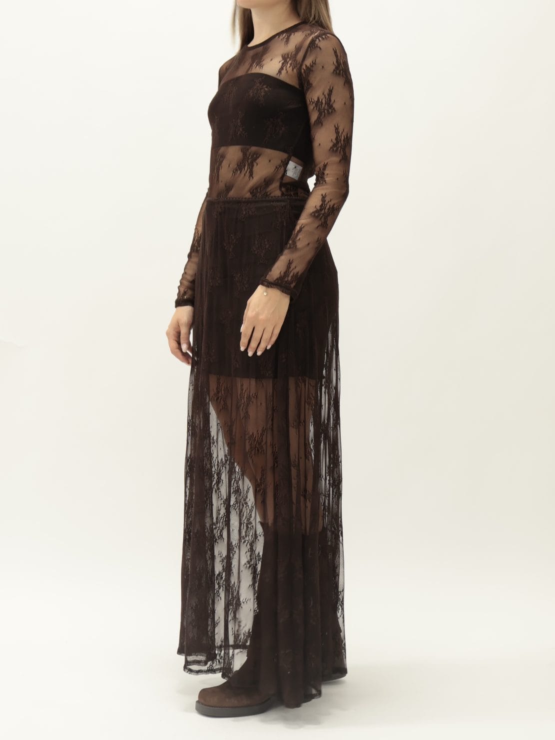 Maglia pizzo moro