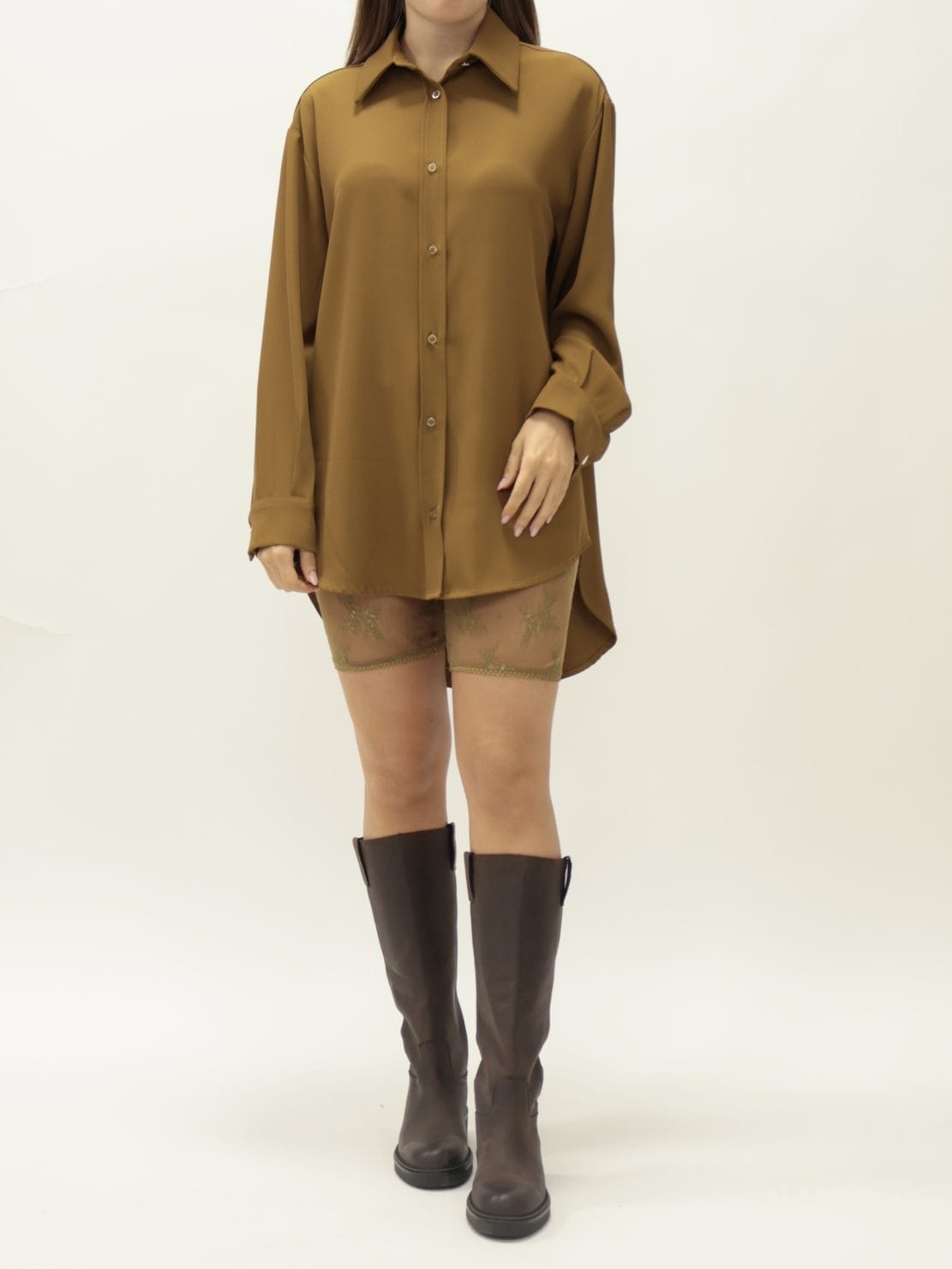 Completo camicia + ciclista pizzo olio