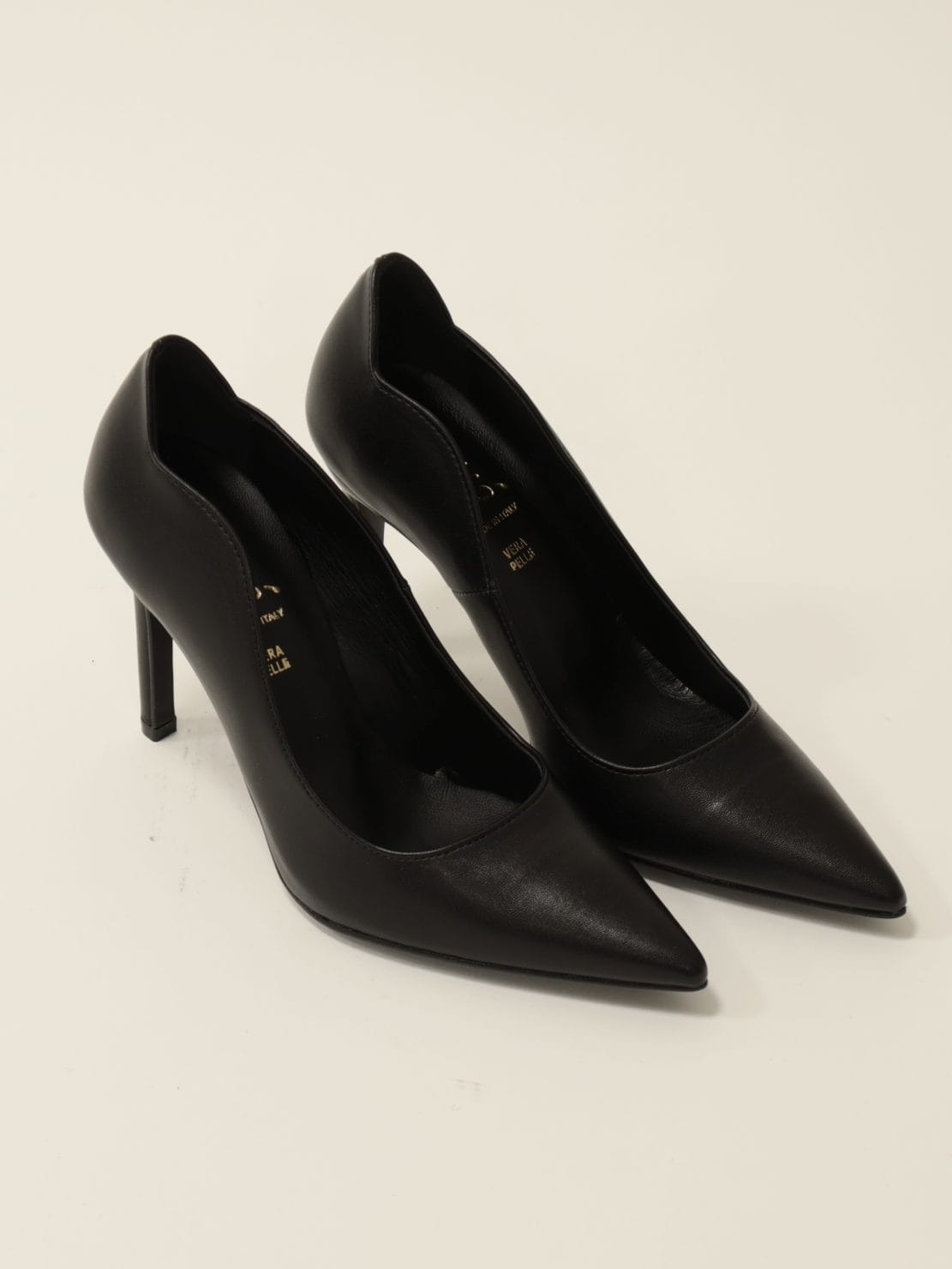 Tacco pelle nero