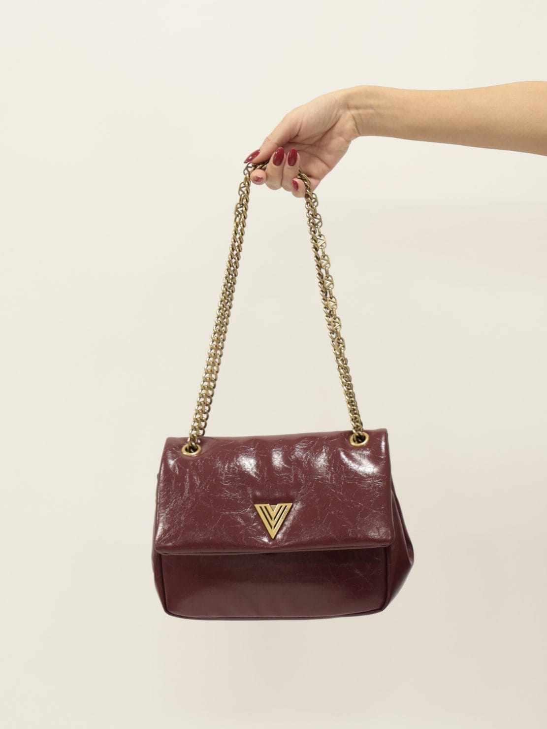 Borsa MIRROR bordeaux