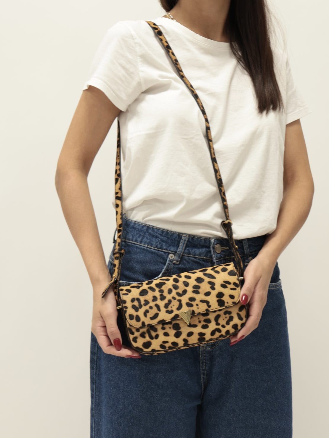 Borsa LEOPARD V-LOCK BAG