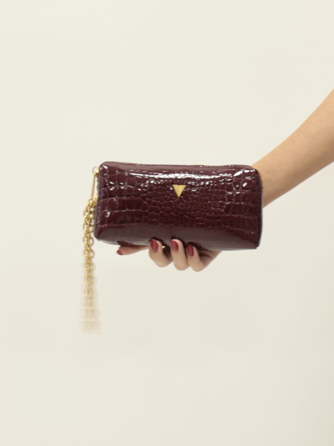 Borsa SHIBUYA POCKET bordeaux