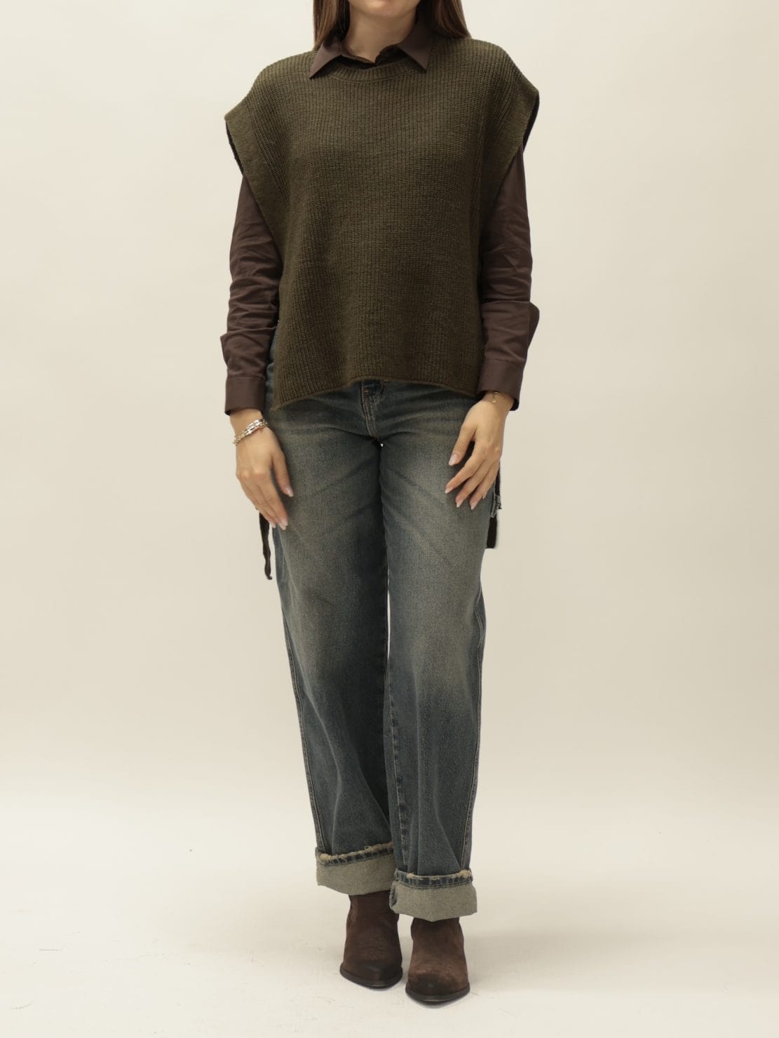 Gilet fiocchi laterali militare