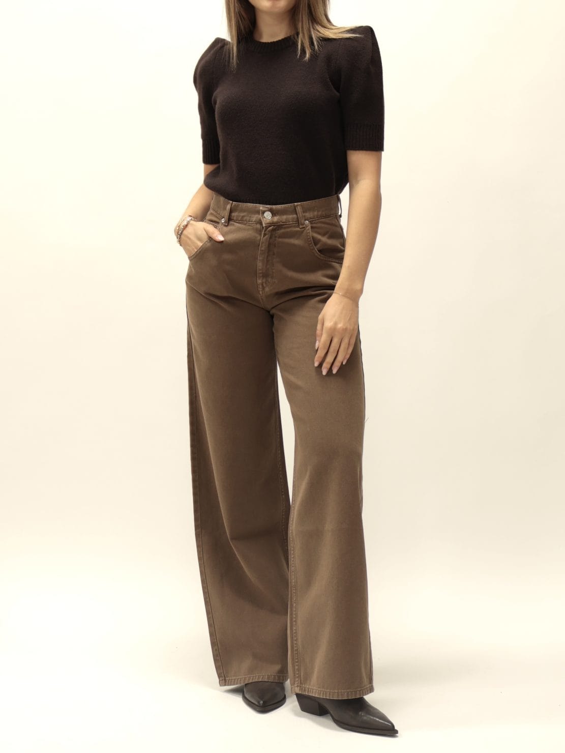 Jeans Mia cammello