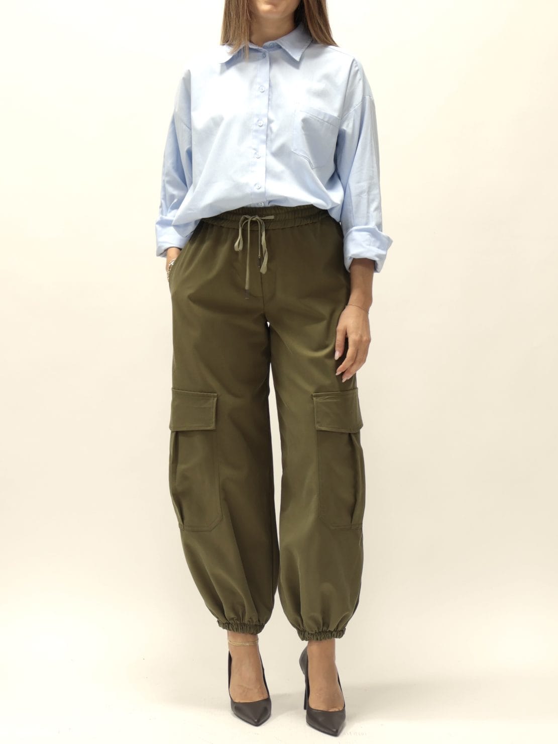 Pantalone cargo militare
