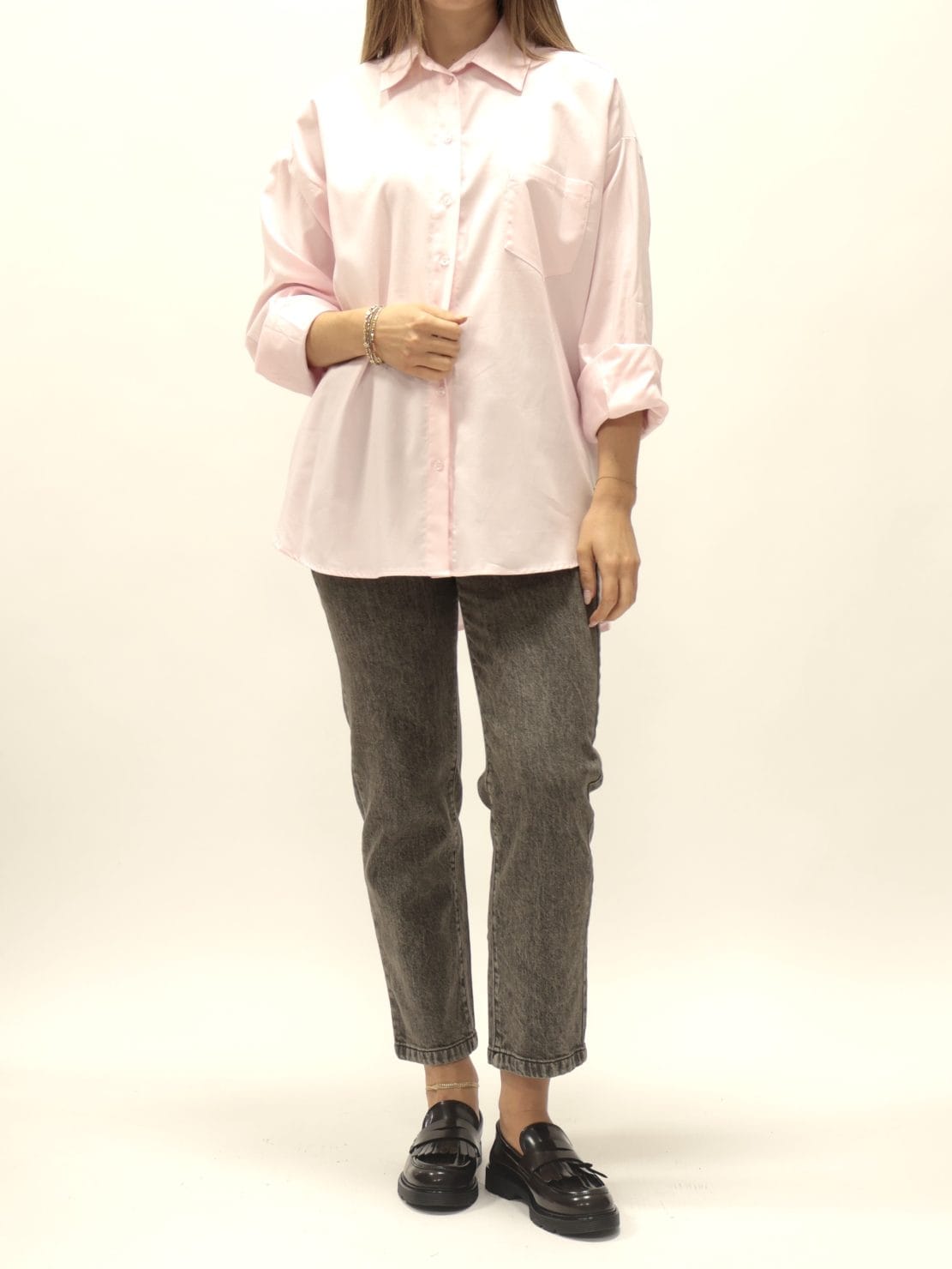 Camicia over rosa