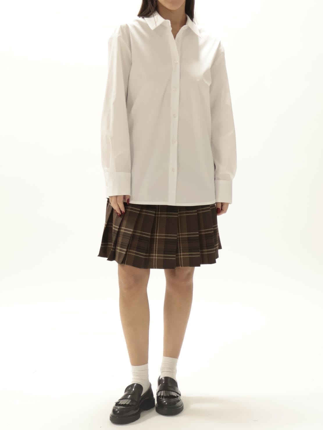 Camicia  basica bianca