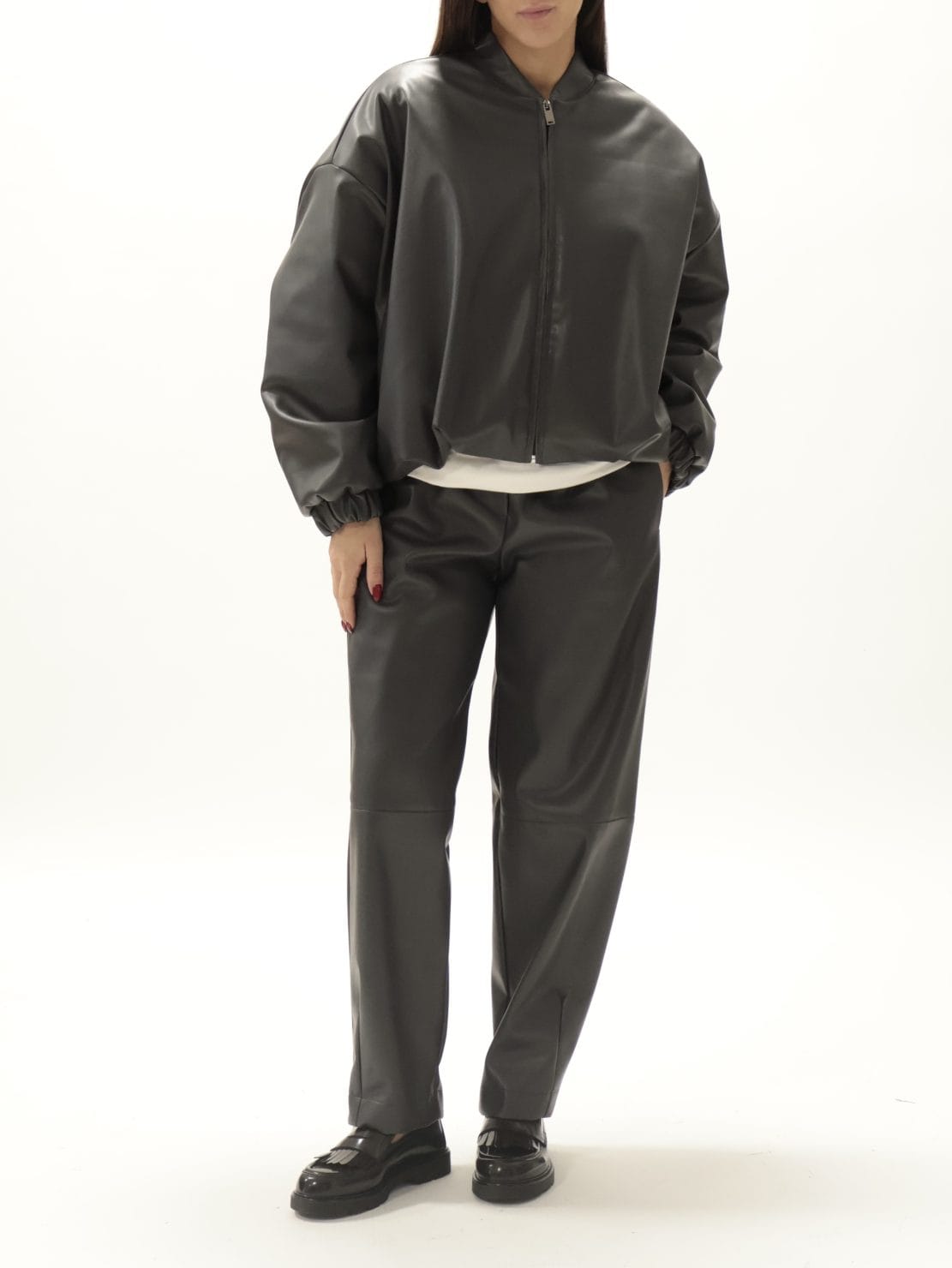 Bomber ecopelle antracite