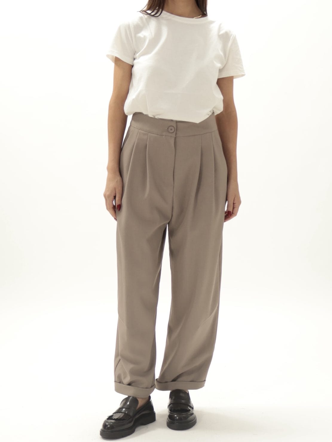 Pantalone basic "diretta" casha
