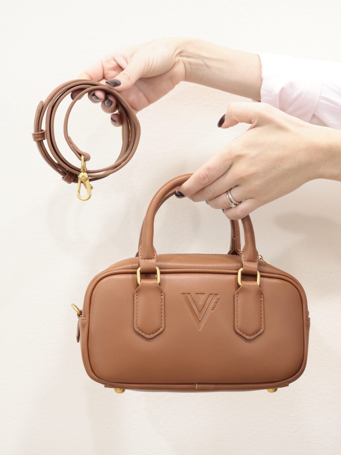 Borsa strike bag cuoio