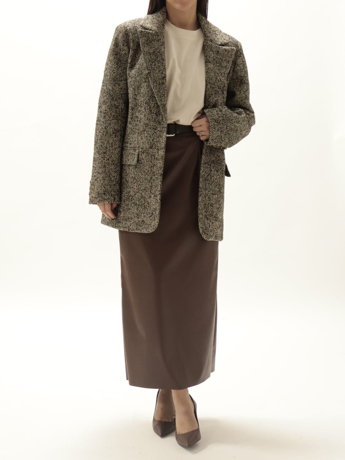 Giacca spina pesce militare