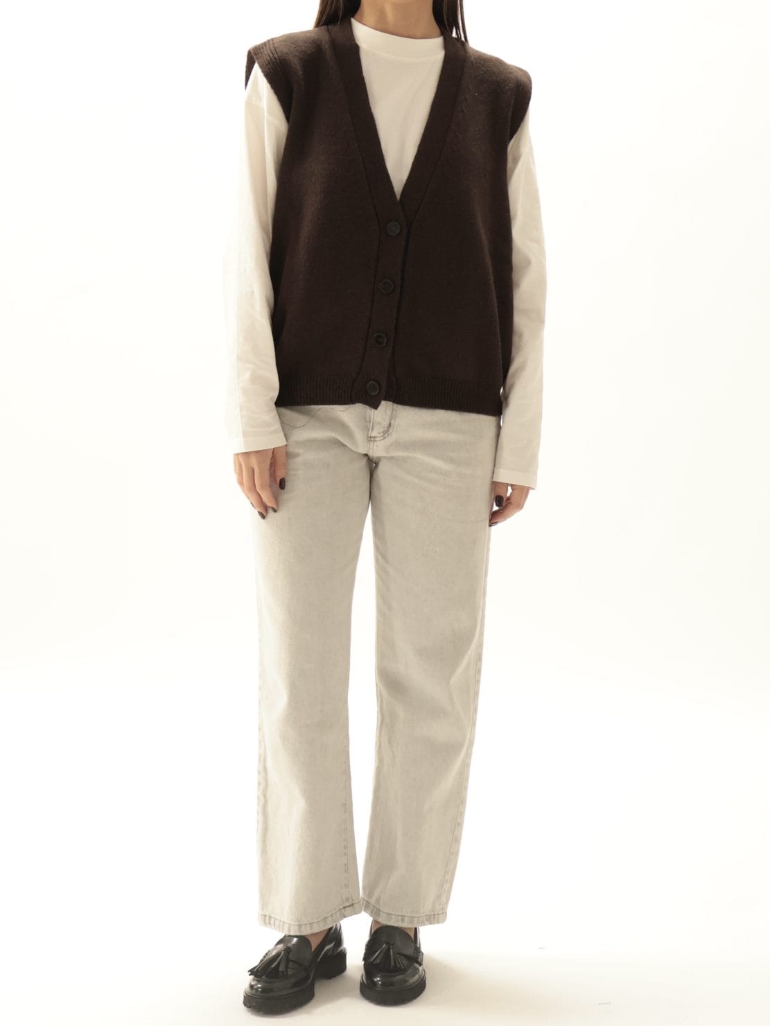 Gilet basic moro