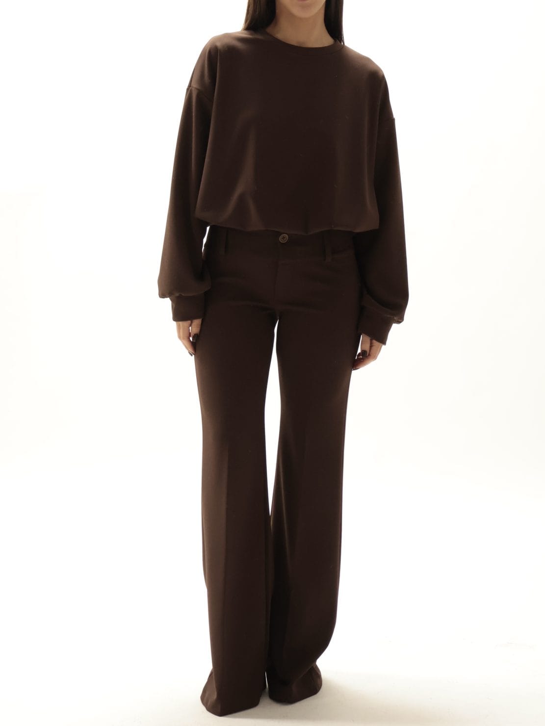 Felpa baloon scuba crep moro