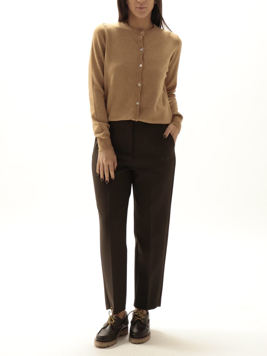 Golfino rebecchina basico cammello PREORDINE 30/10