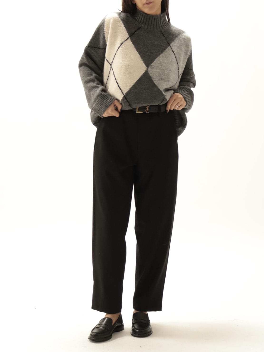 Pantalone basic nero