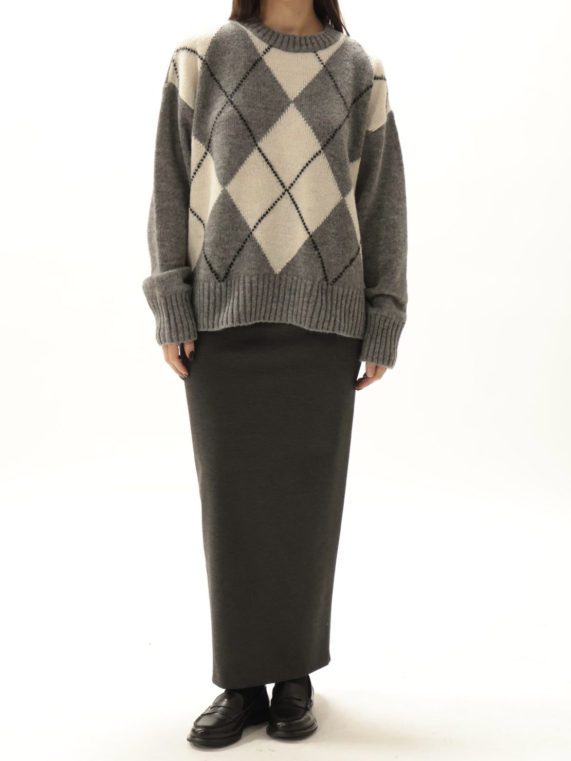 Gonna punto milano grigia