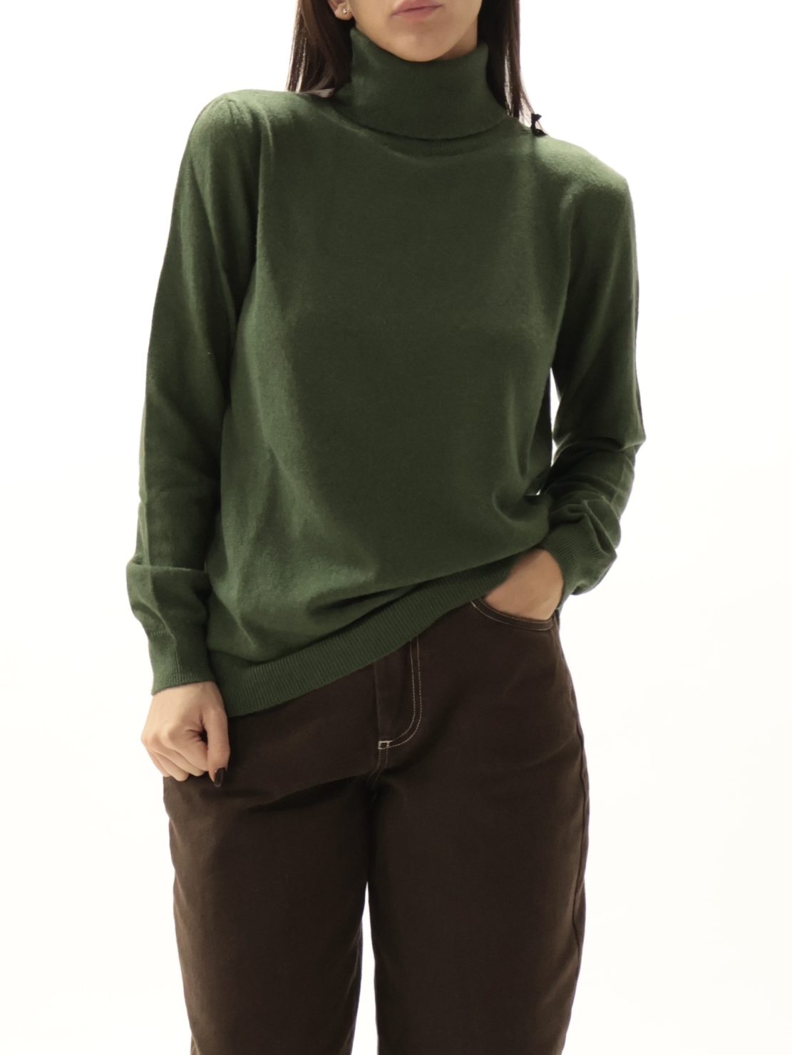 Dolcevita bestseller lana/cashmere  verde