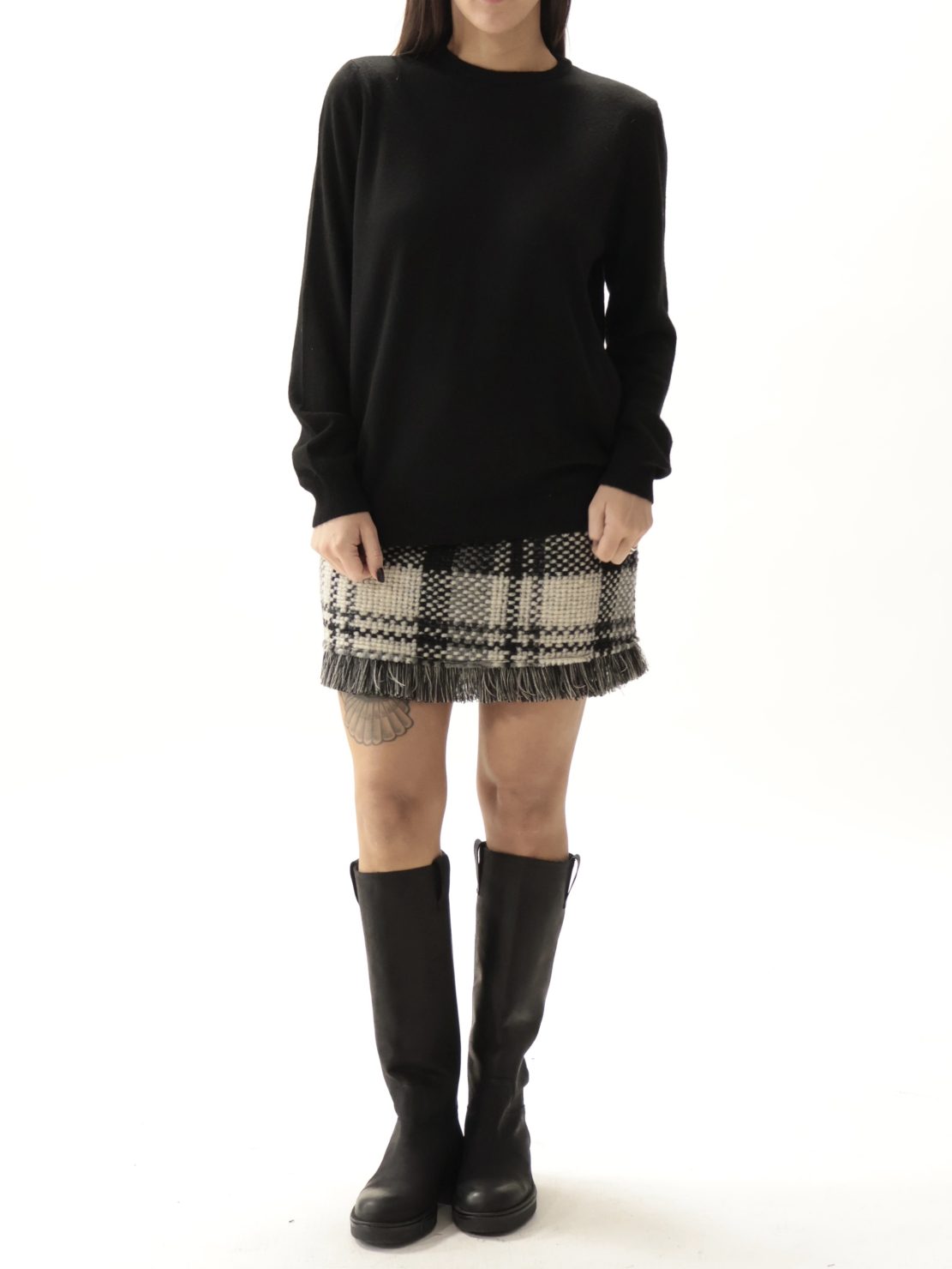 Maglione bestseller lana/cashmere  nero