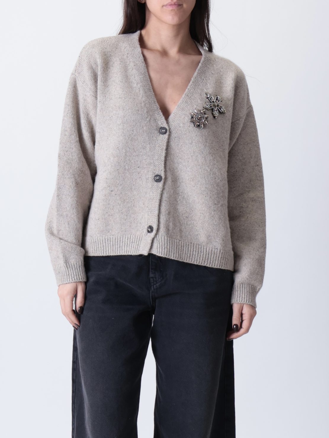 Cardigan spille beige PREORDINE 13/11