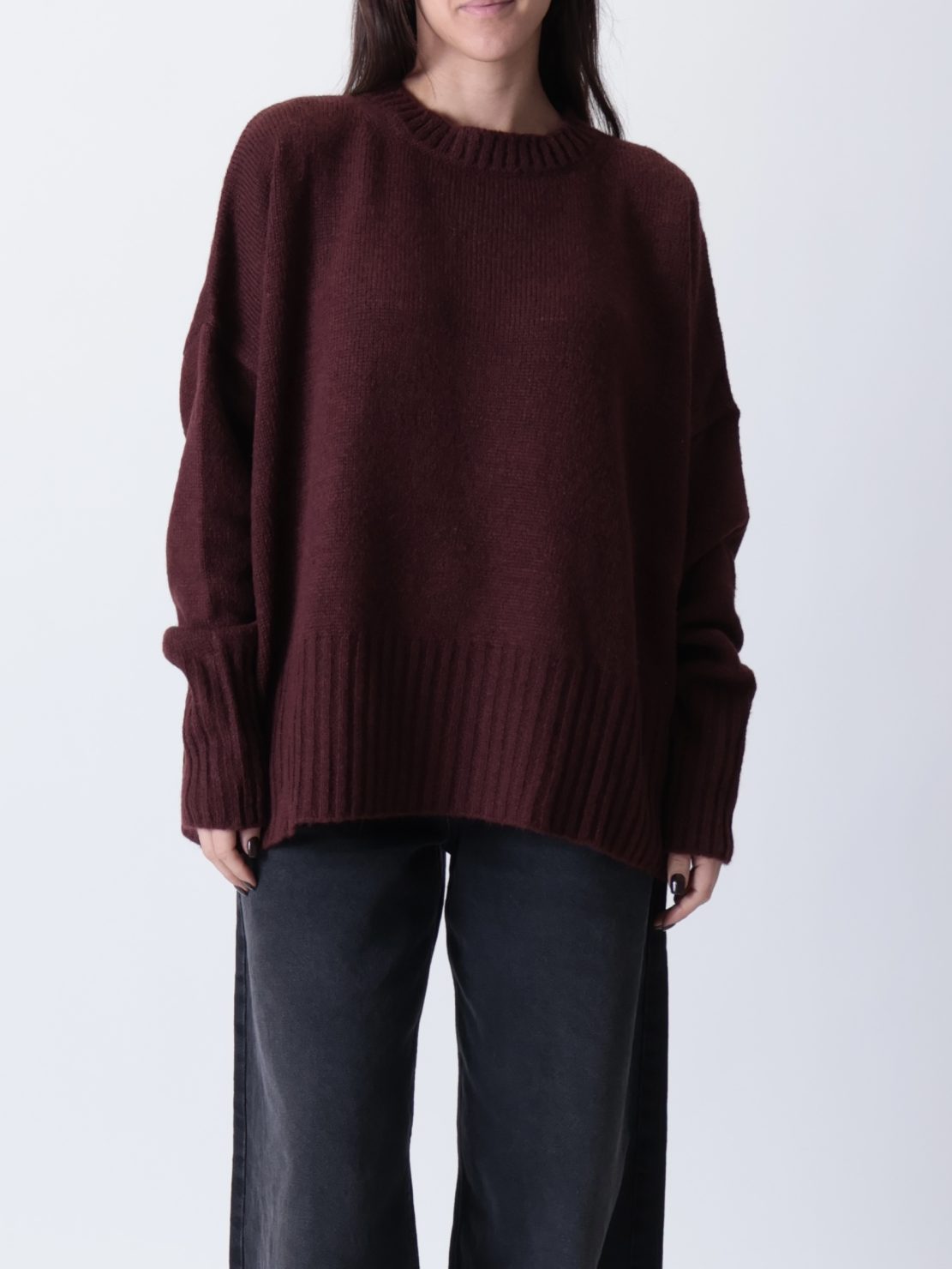 Pullover rasato macumba  burgundy