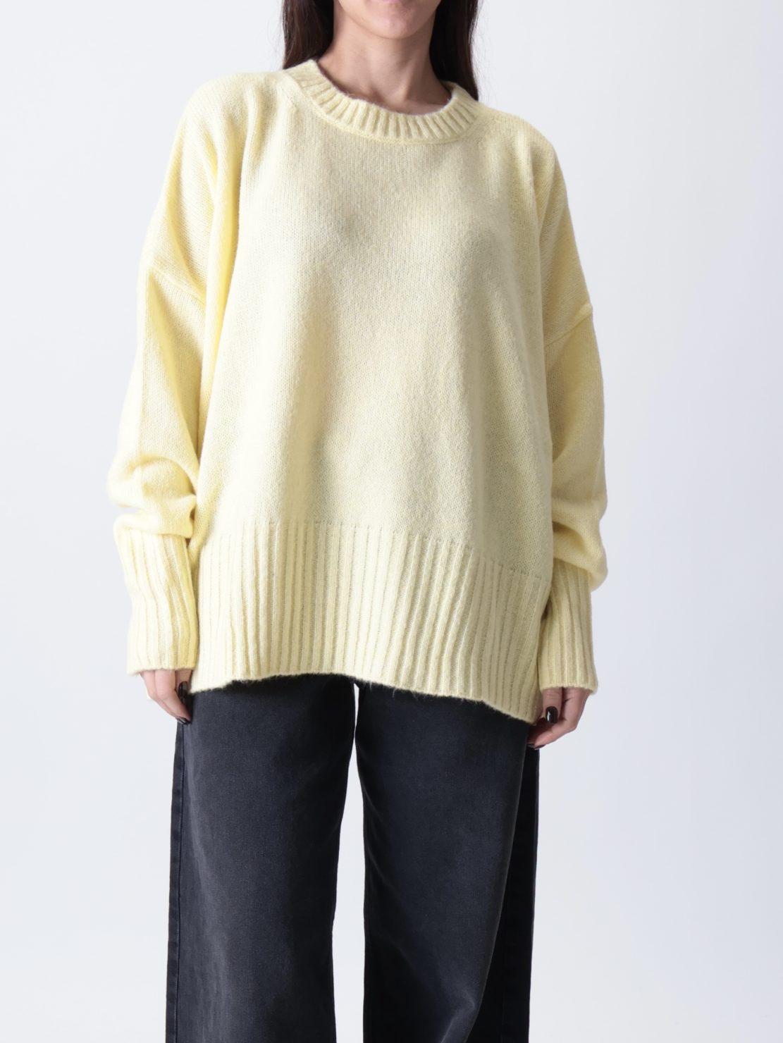 Pullover rasato macumba  giallo