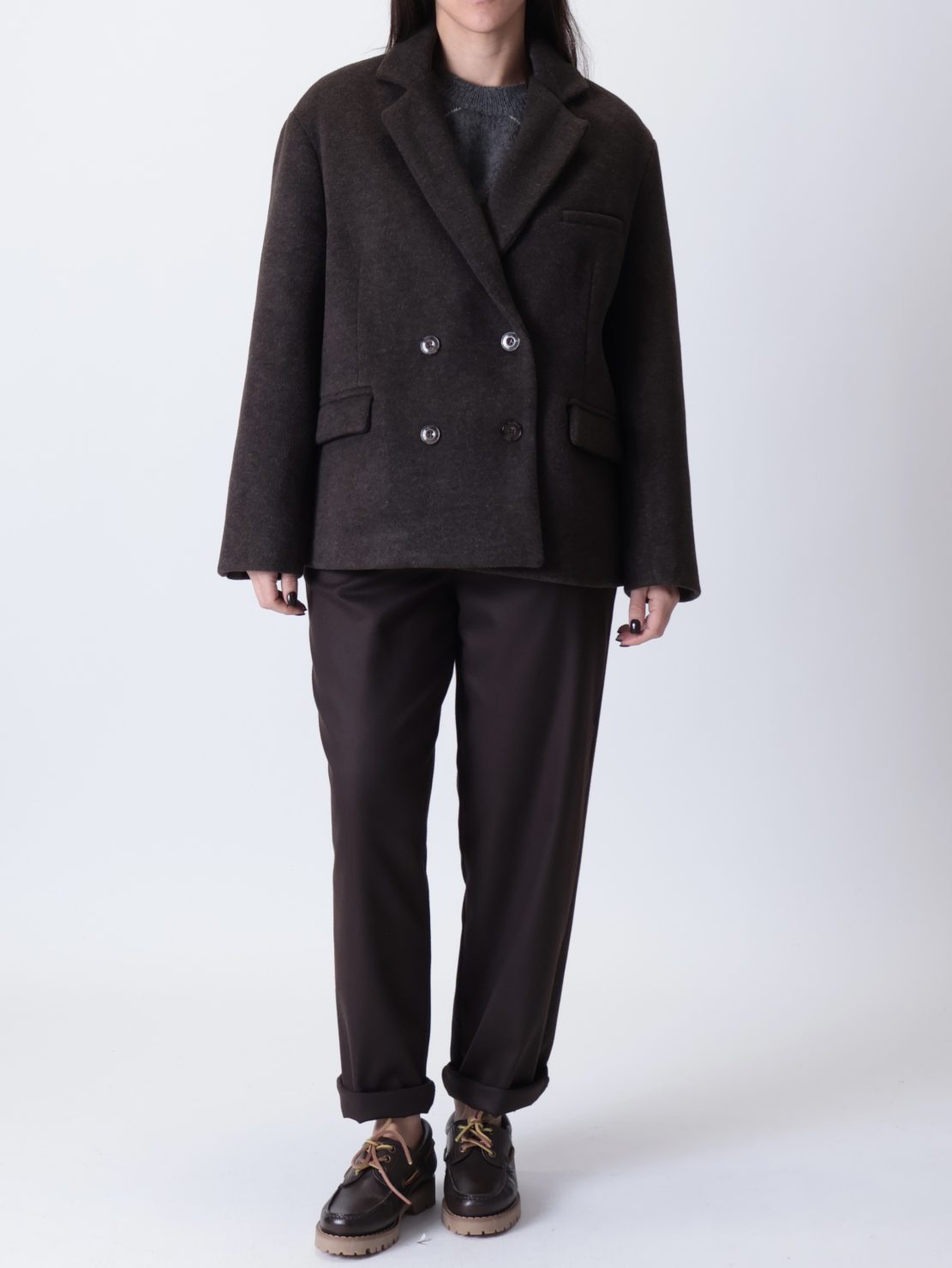 Giacca  doppiopetto moro