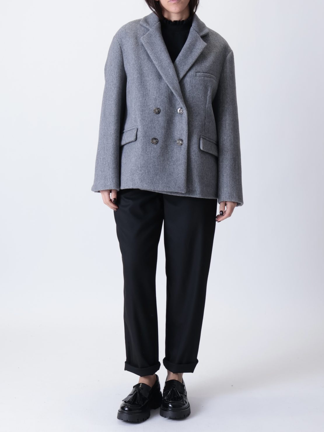 Giacca  doppiopetto grigio