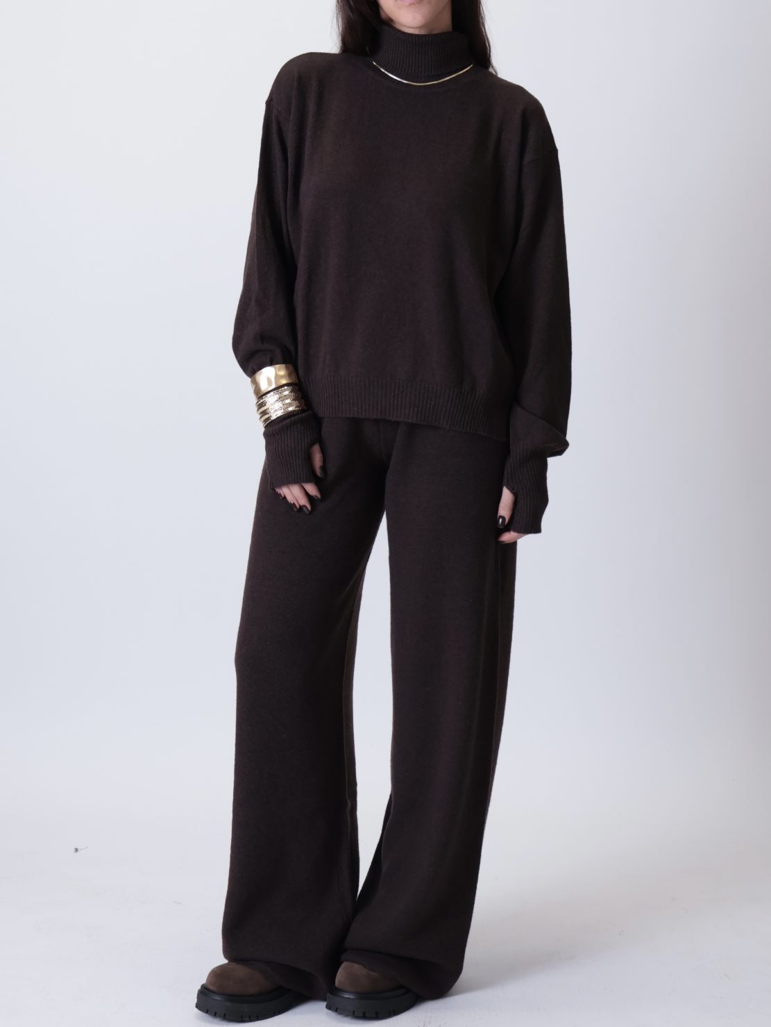 Pantalone maglia moro