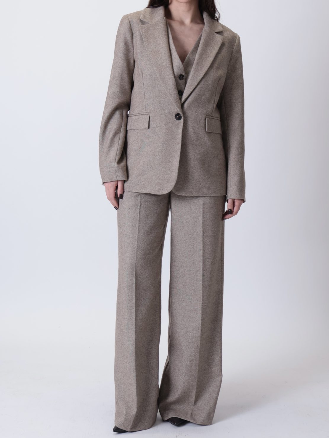 Giacca un bottone  beige