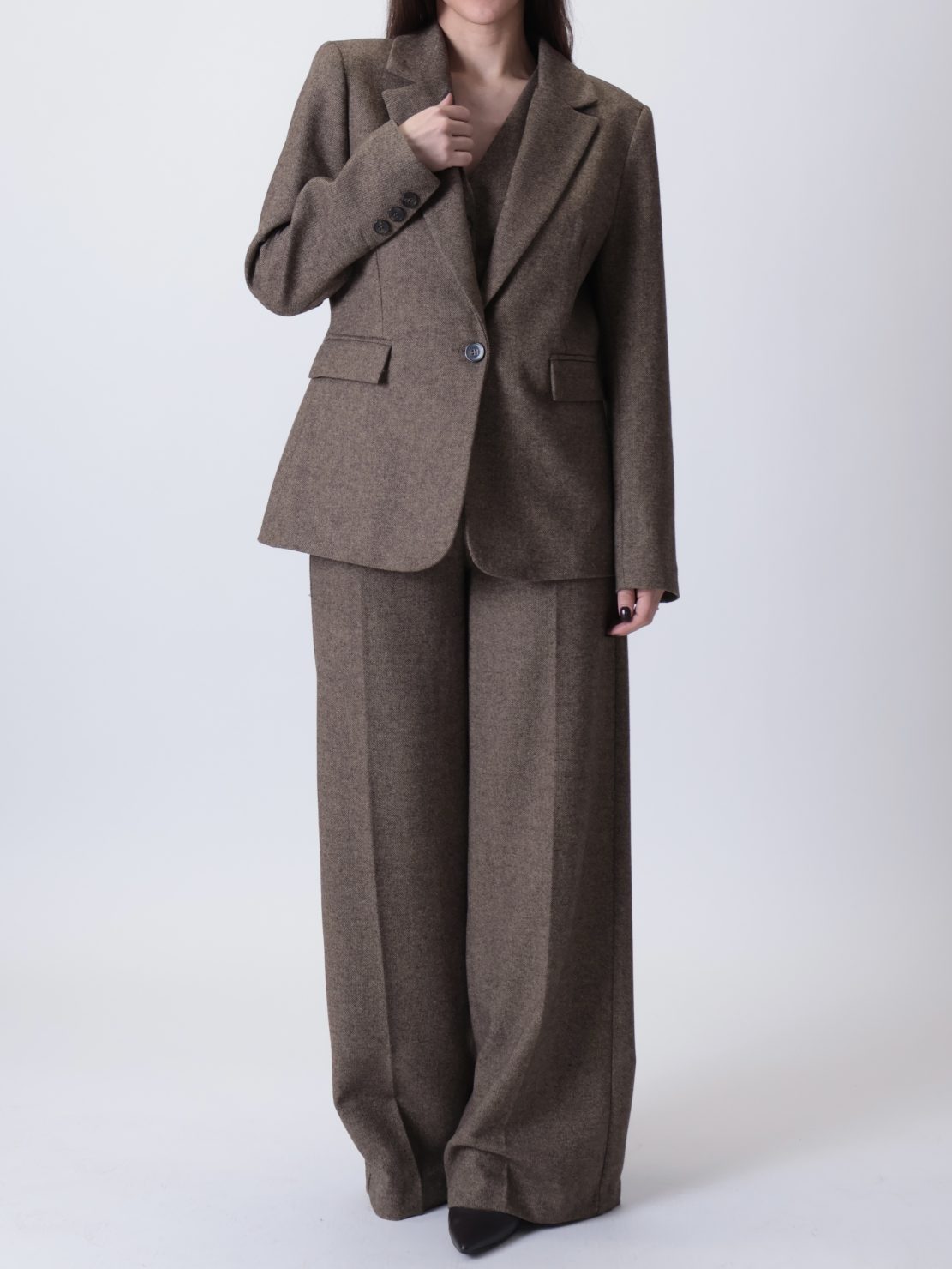 Giacca un bottone  tabacco