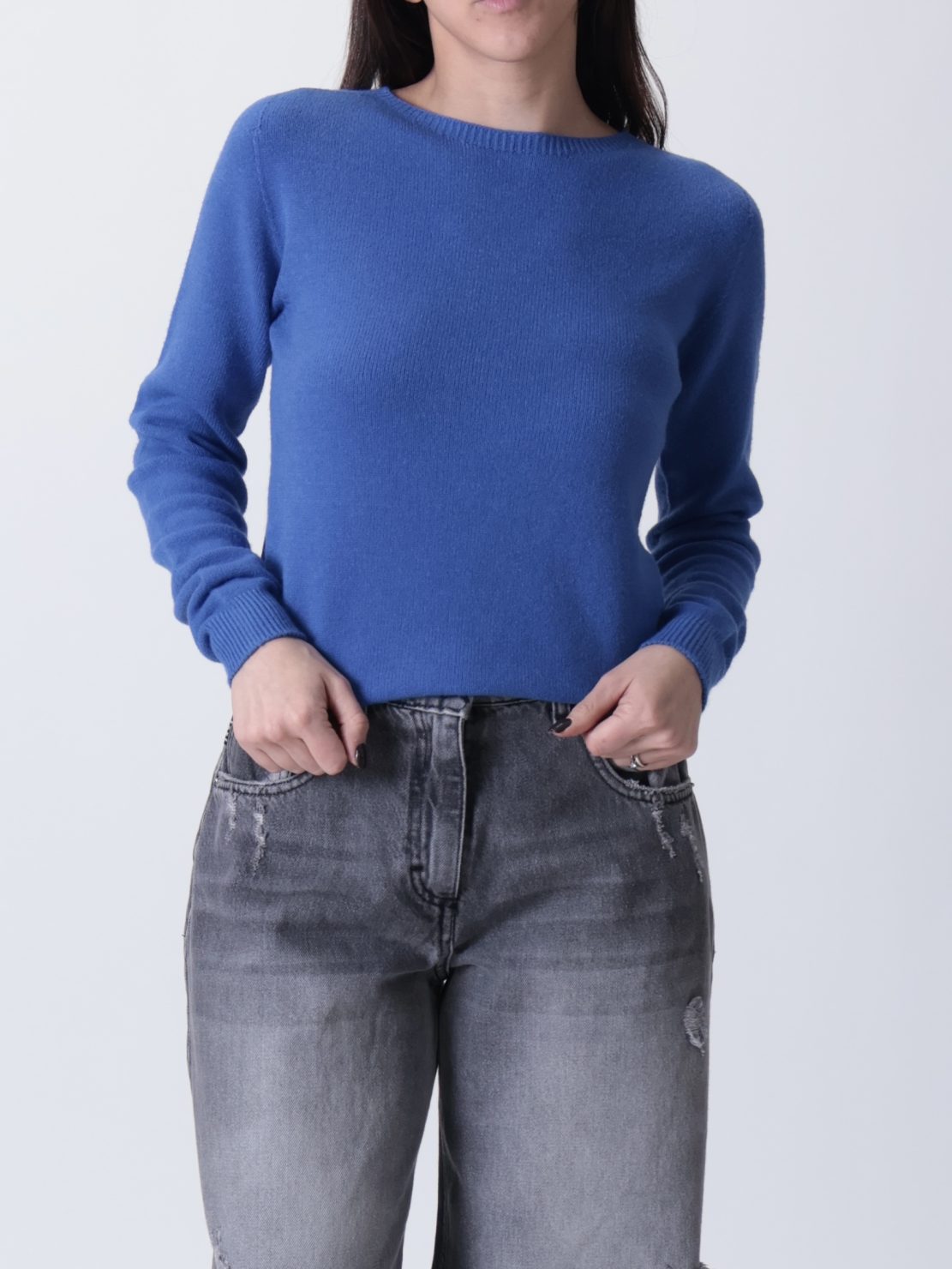 Maglione Denise bluette