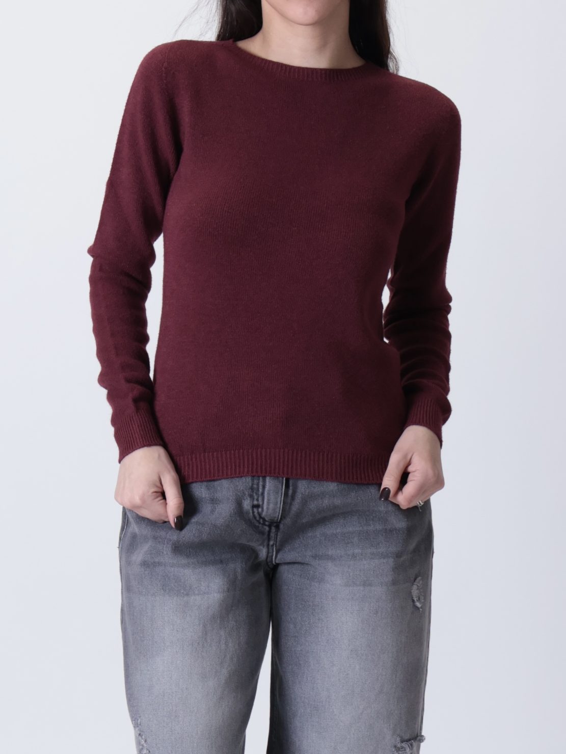 Maglione Denise bordeaux