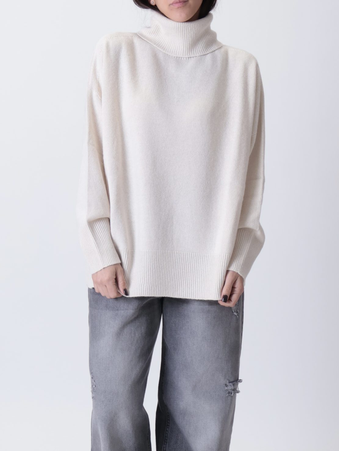 Maglione ciambella burro