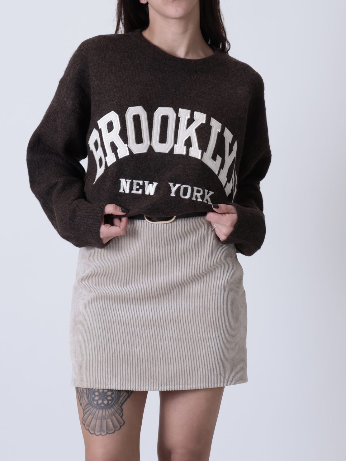 Maglione "BROOKLYN" moro