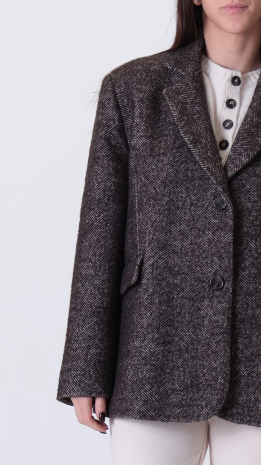 Giacca spina pesce moro