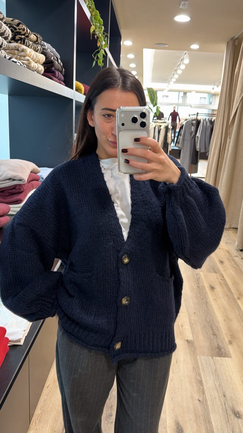 Cardigan bestseller blu
