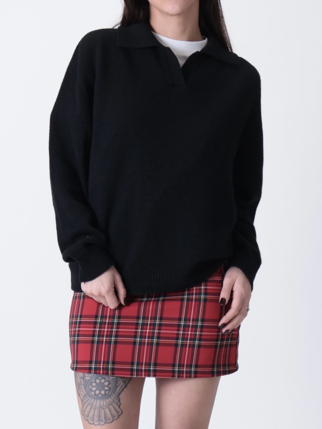 Polo bestseller lana/cashmere nero