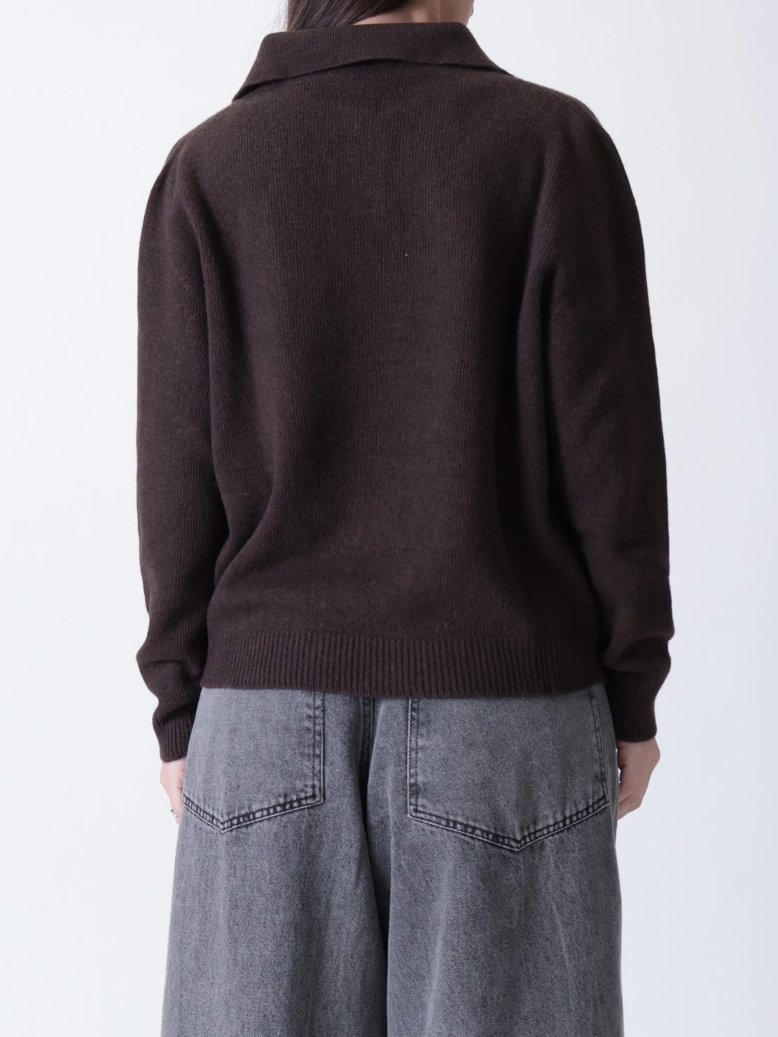 Polo bestseller lana/cashmere moro