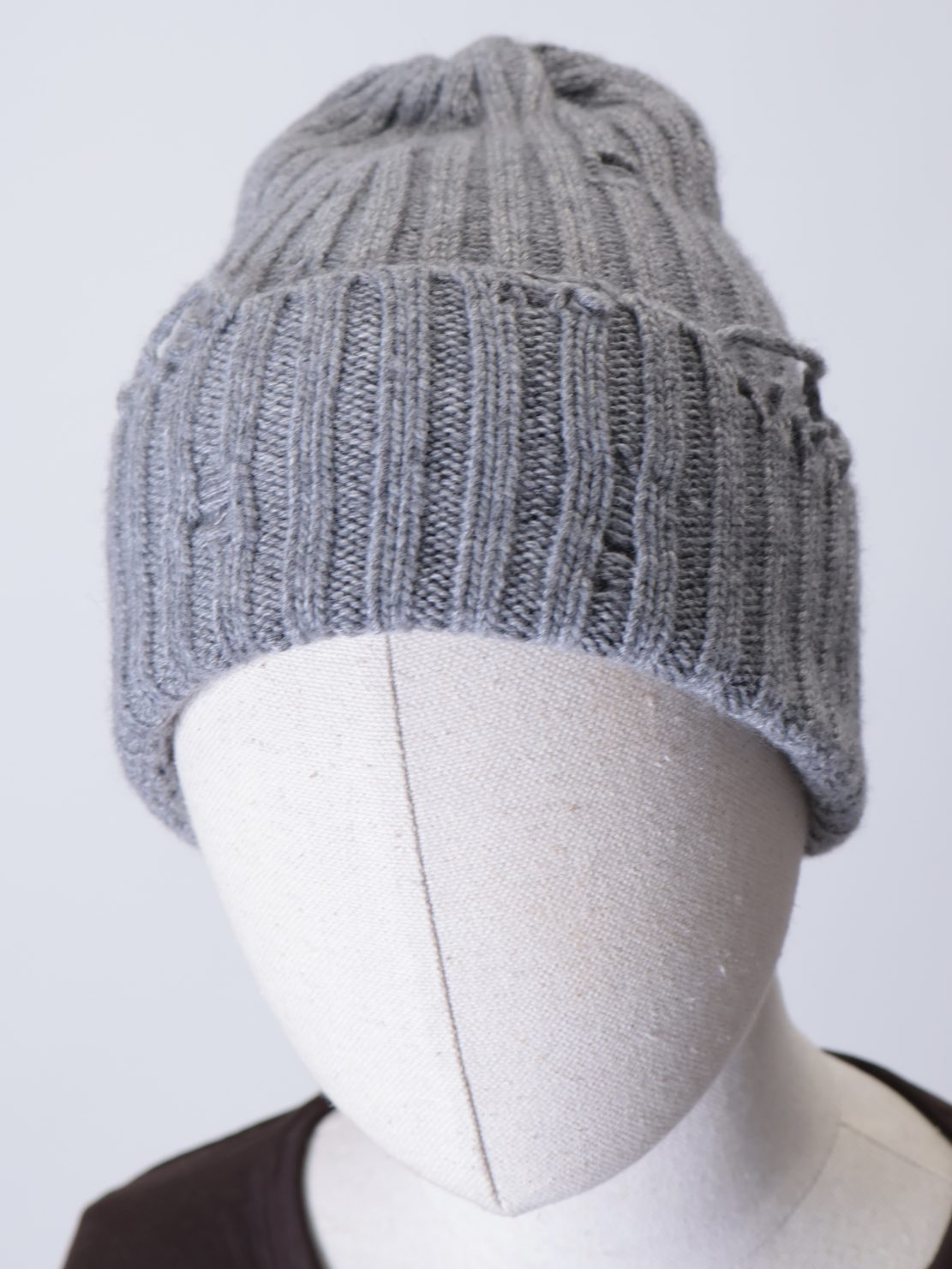 Berretto rotture grigio