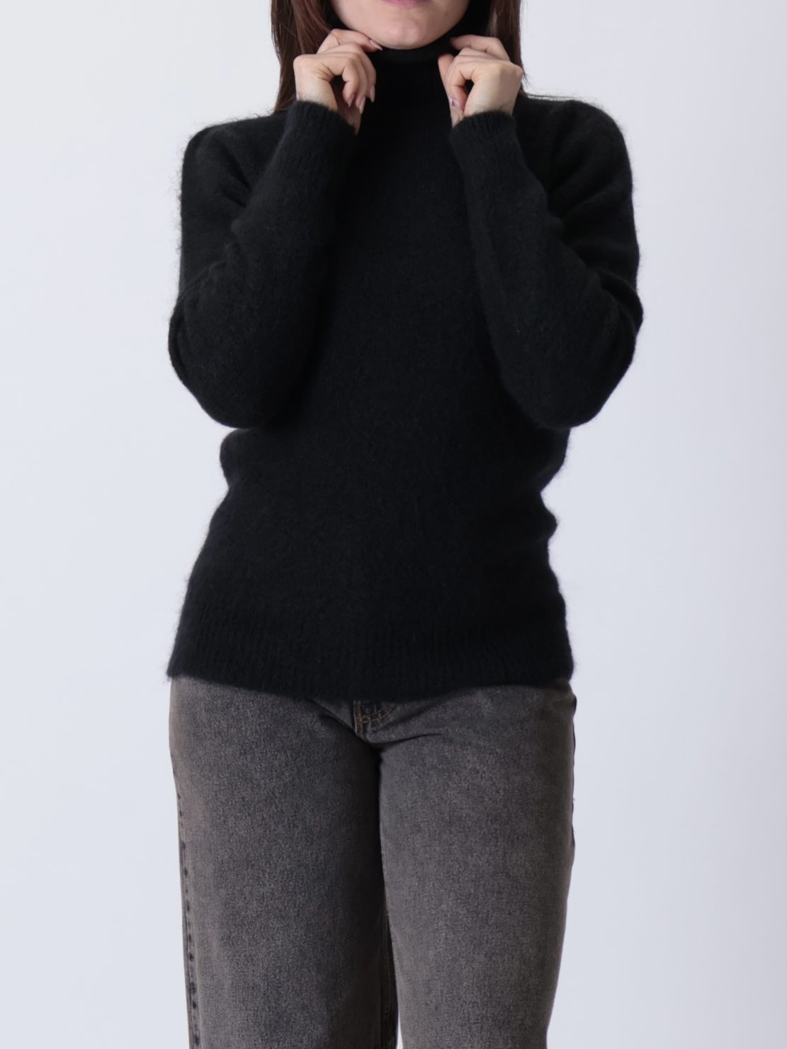 Dolcevita fluffy nero