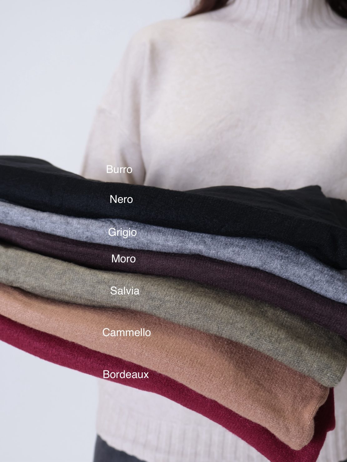 Pullover over collo cratere viscosa