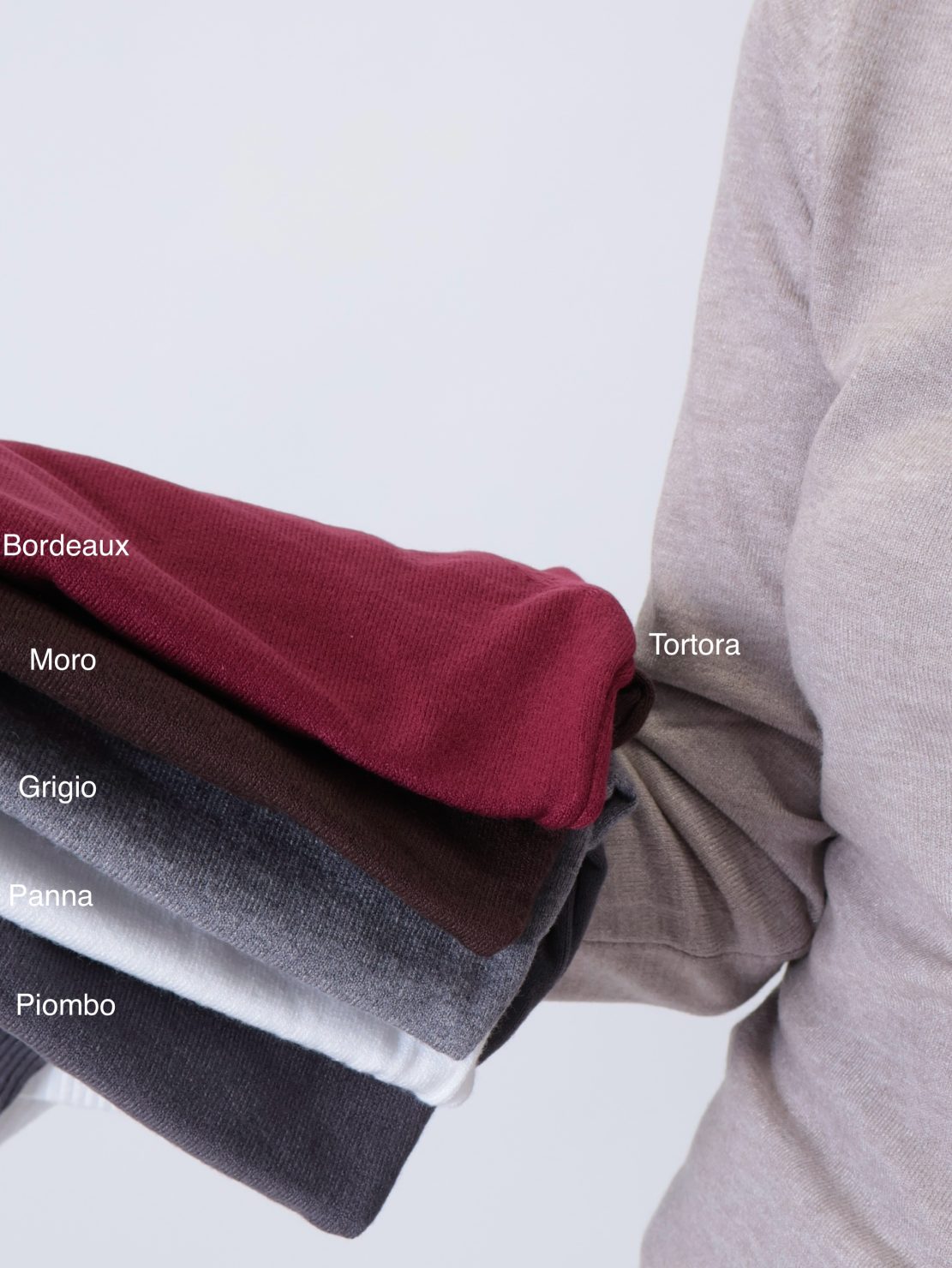 Pullover collo cratere viscosa