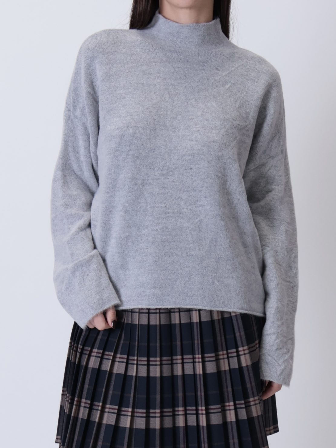 Maglia lupetto grigio