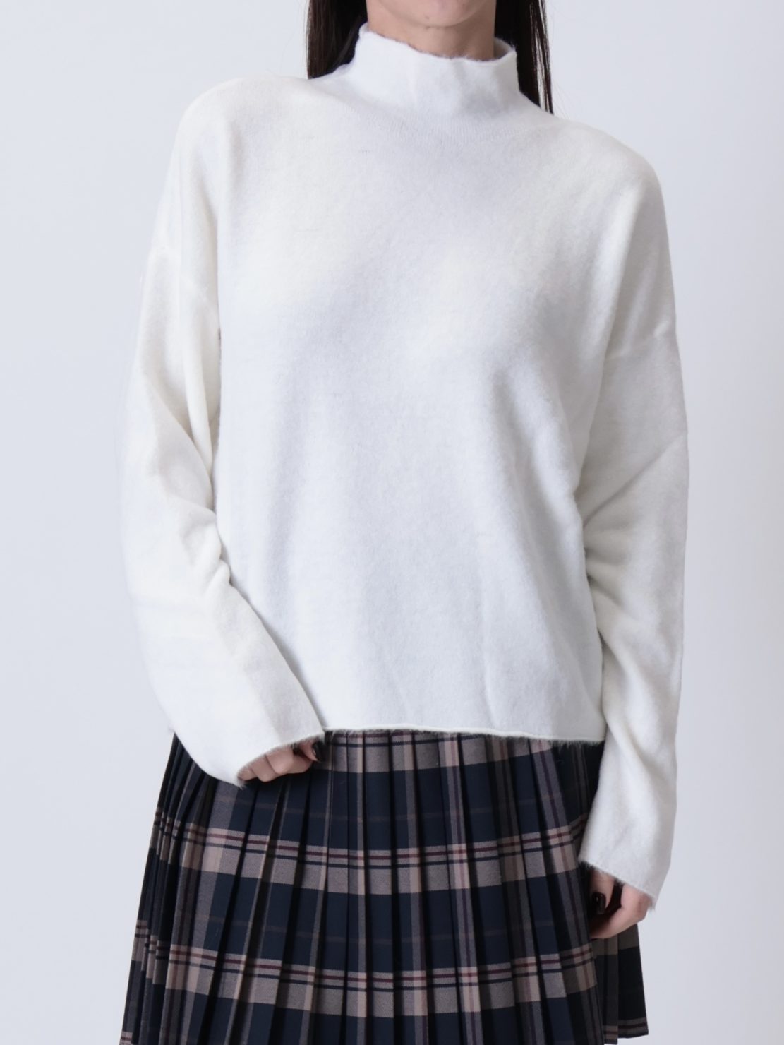 Maglia lupetto burro