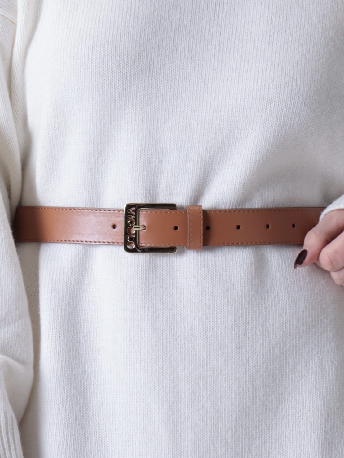 Cintura "VICOLO" cammello